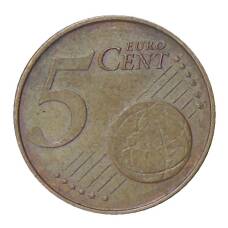 Монета 5 евроцентов 2002 года F Германия (реверс)