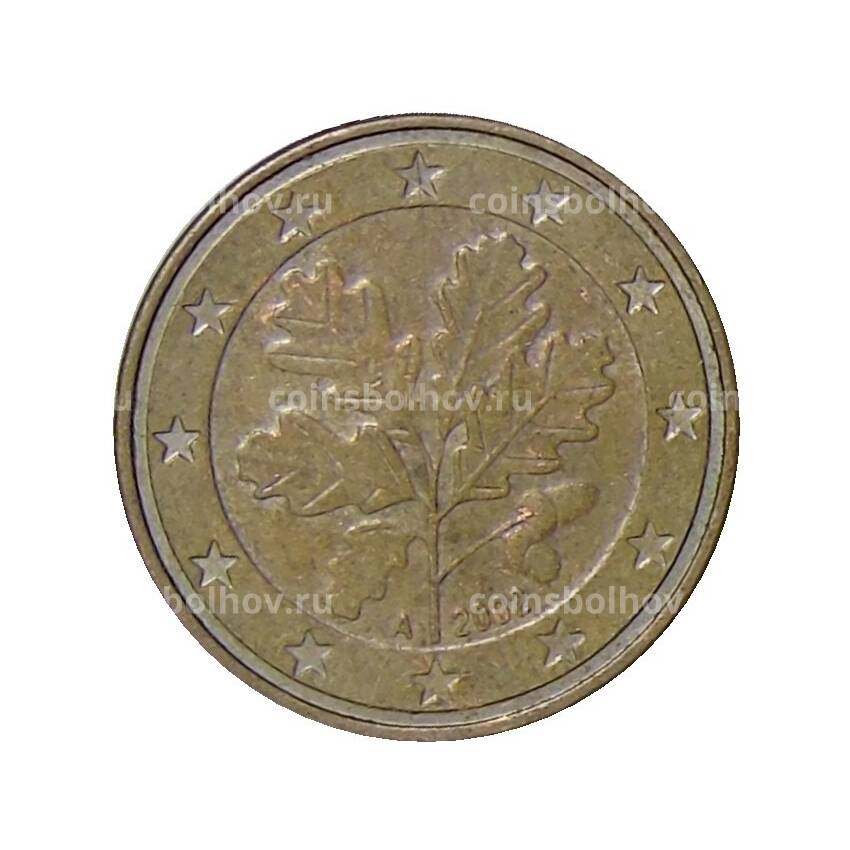 Монета 5 евроцентов 2002 года A Германия