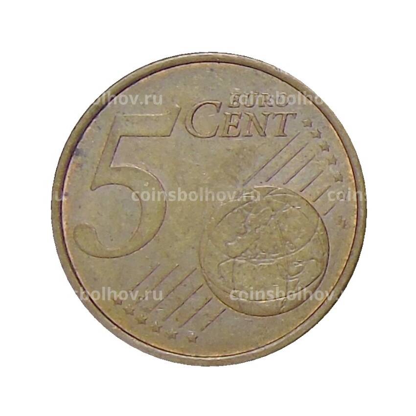 Монета 5 евроцентов 2006 года Испания (вид 2)