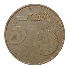Монета 5 евроцентов 2009 года Испания (реверс)