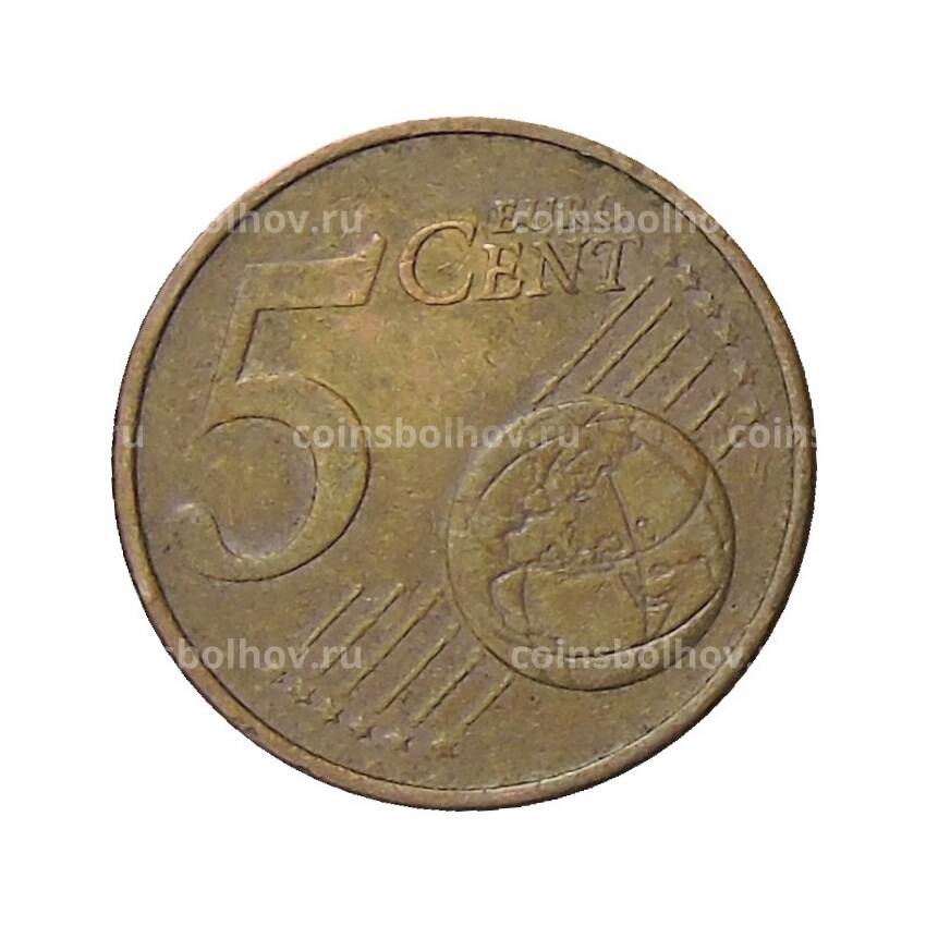 Монета 5 евроцентов 2002 года D Германия (вид 2)