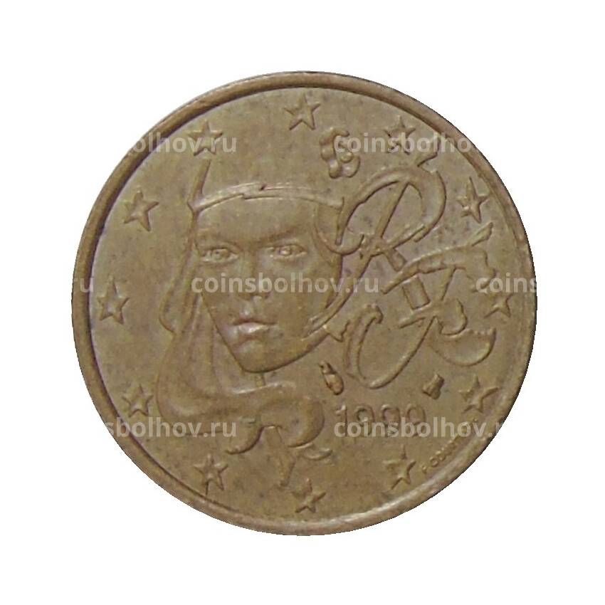 Монета 5 евроцентов 1999 года Франция
