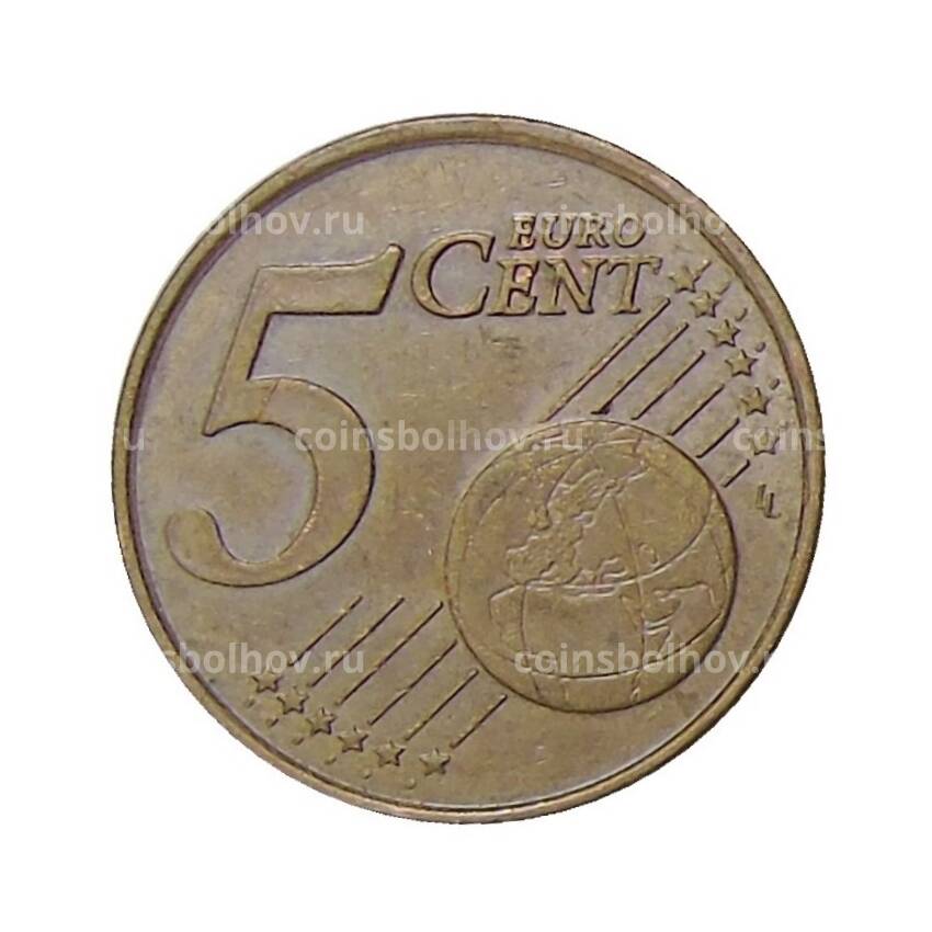 Монета 5 евроцентов 1999 года Франция (вид 2)
