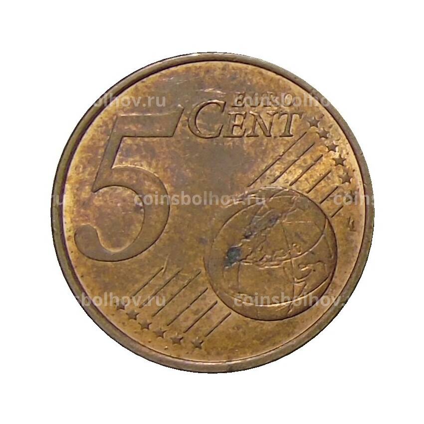 Монета 5 евроцентов 2008 года Испания (вид 2)