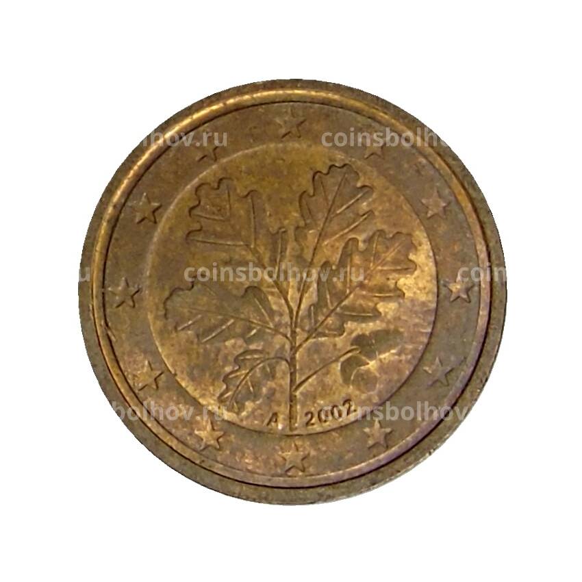 Монета 2 евроцента 2002 года А Германия