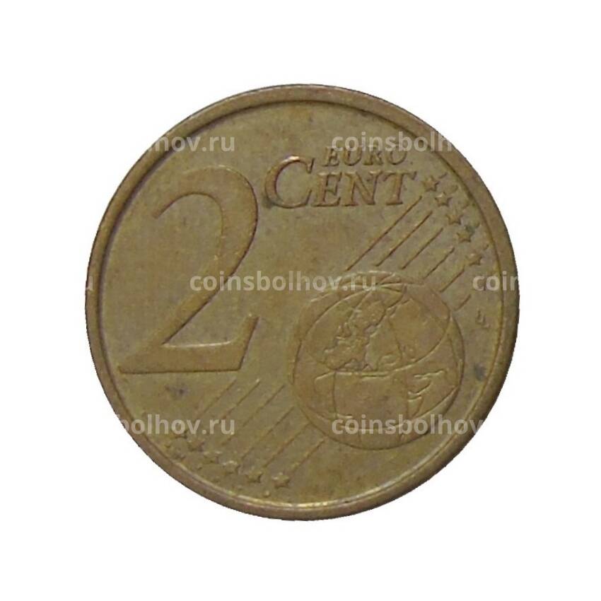 Монета 2 евроцента 2001 года Испания (вид 2)