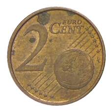 Монета 2 евроцента 2001 года Испания (реверс)
