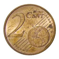 Монета 2 евроцента 2017 года Франция (реверс)