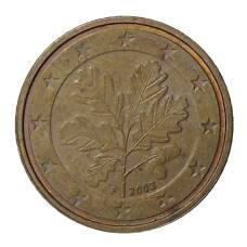 Монета 2 евроцента 2002 года F Германия (аверс)