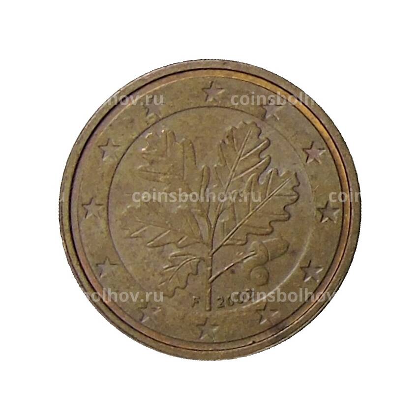 Монета 2 евроцента 2002 года F Германия