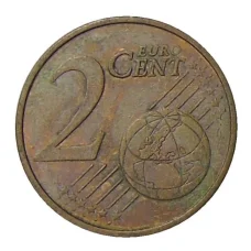 Монета 2 евроцента 1999 года Франция (реверс)