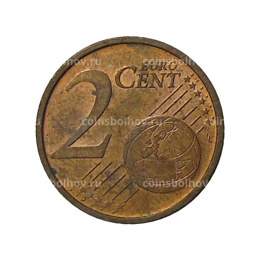 Монета 2 евроцента 2002 года F Германия (вид 2)