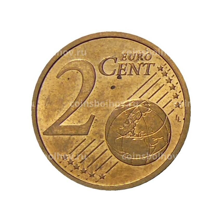 Монета 2 евроцента 2003 года J Германия (вид 2)