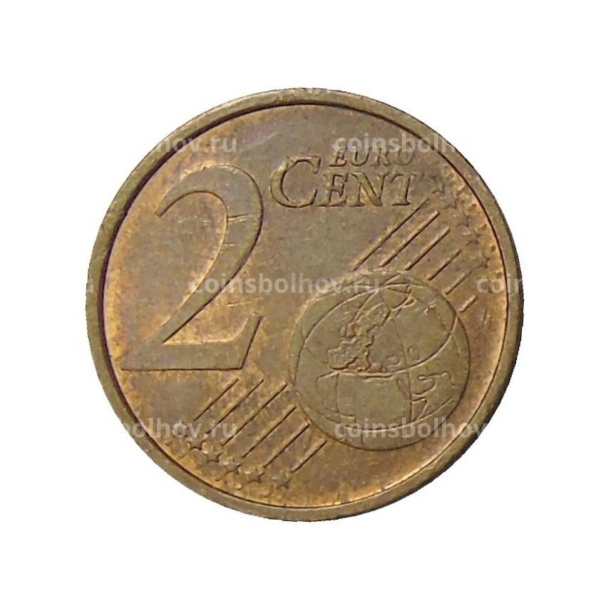 Монета 2 евроцента 2002 года G Германия (вид 2)