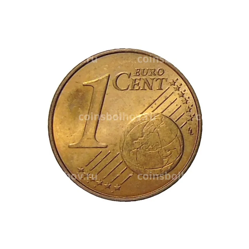 Монета 1 евроцент 2017 года Франция (вид 2)