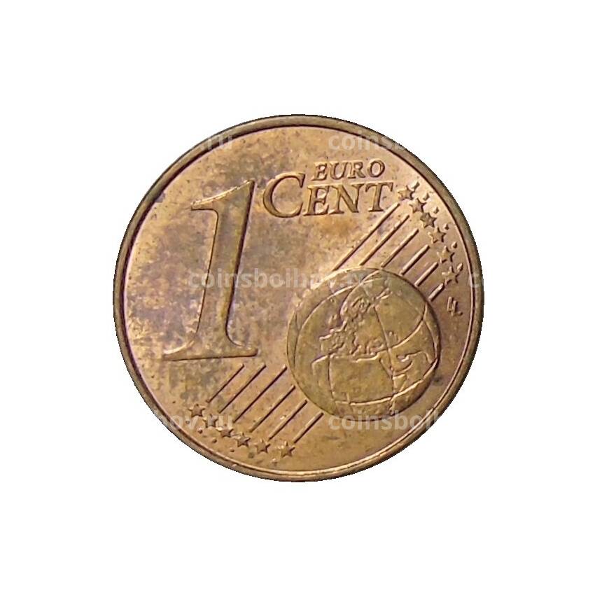 Монета 1 евроцент 2017 года Франция (вид 2)