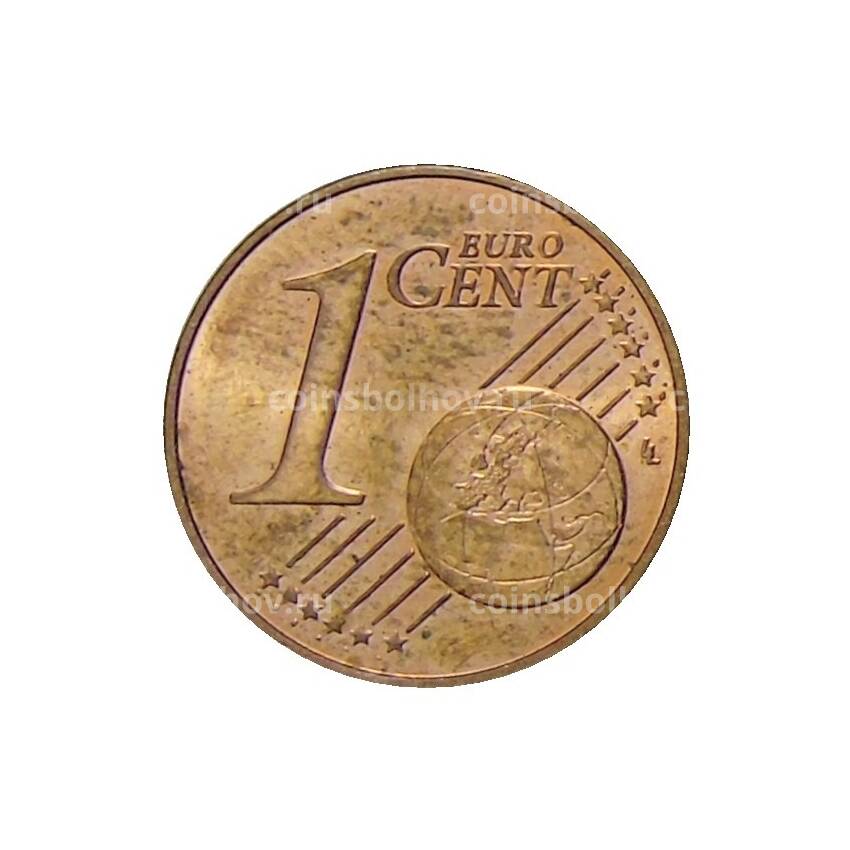 Монета 1 евроцент 2011 года Франция (вид 2)