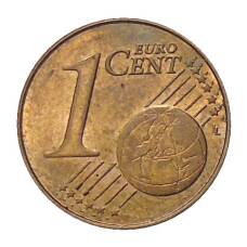 Монета 1 евроцент 2017 года Франция (реверс)