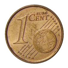 Монета 1 евроцент 2013 года Испания (реверс)