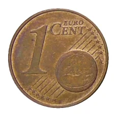 Монета 1 евроцент 2017 года Испания (реверс)