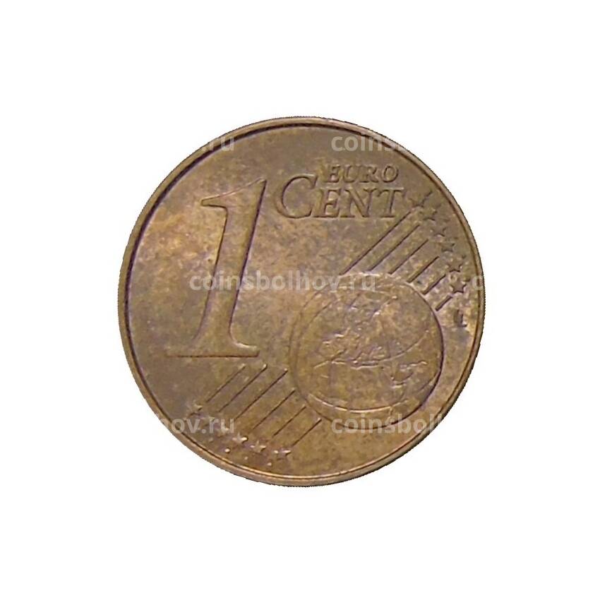 Монета 1 евроцент 2017 года Франция (вид 2)