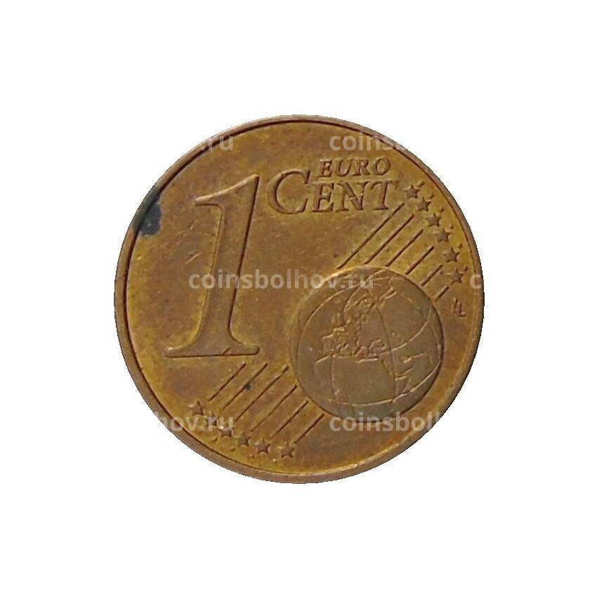 Монета 1 евроцент 2007 года Франция (вид 2)
