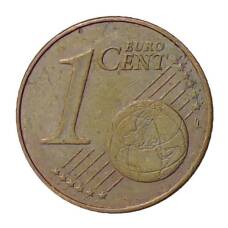 Монета 1 евроцент 2002 года J Германия (реверс)