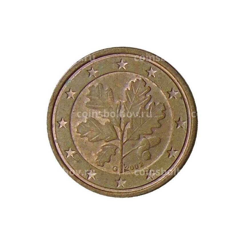 Монета 1 евроцент 2002 года G Германия