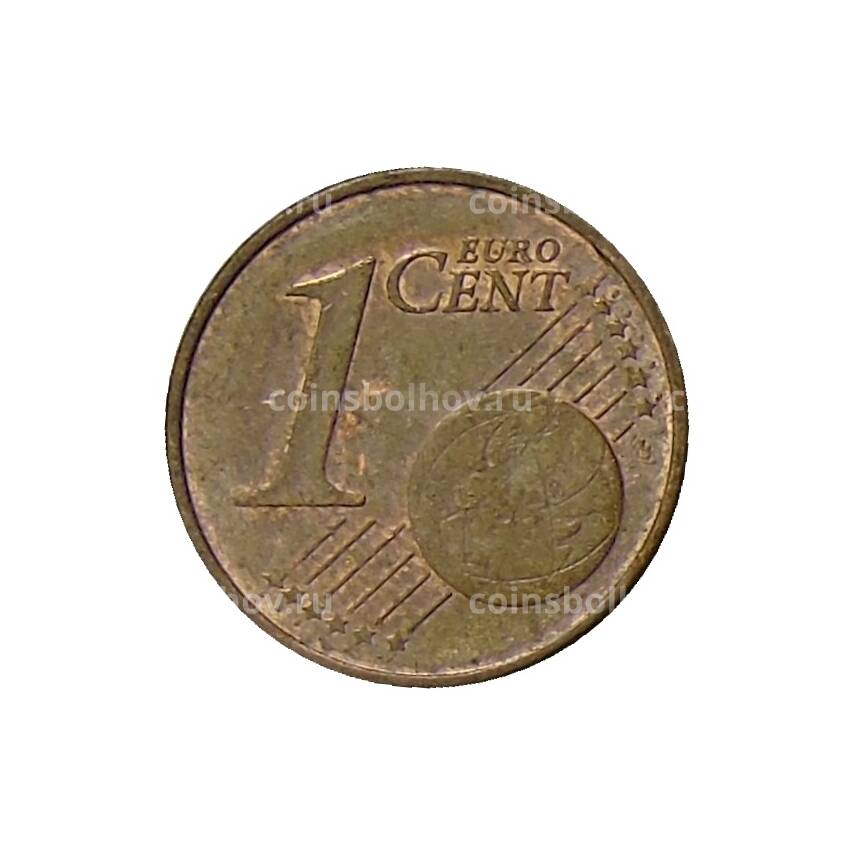 Монета 1 евроцент 2002 года G Германия (вид 2)
