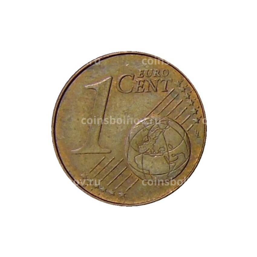Монета 1 евроцент 2005 года J Германия (вид 2)