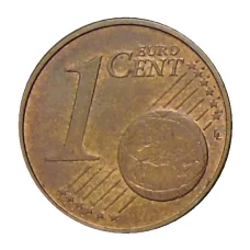 Монета 1 евроцент 2017 года Испания (реверс)