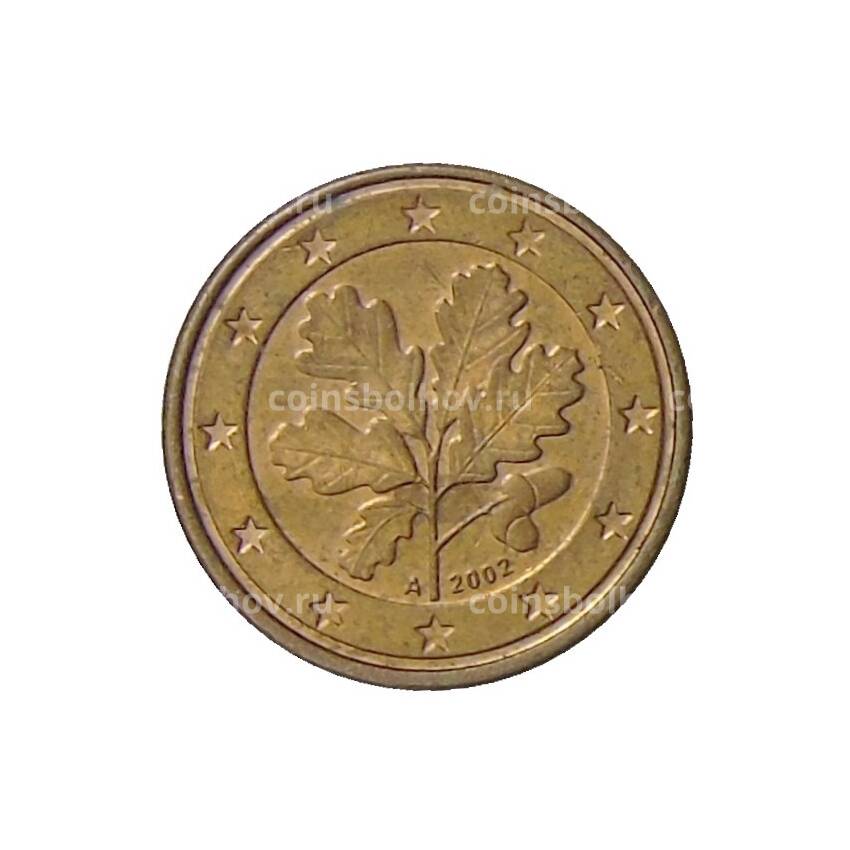 Монета 1 евроцент 2002 года A Германия