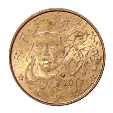 Монета 1 евроцент 2017 года Франция (аверс)