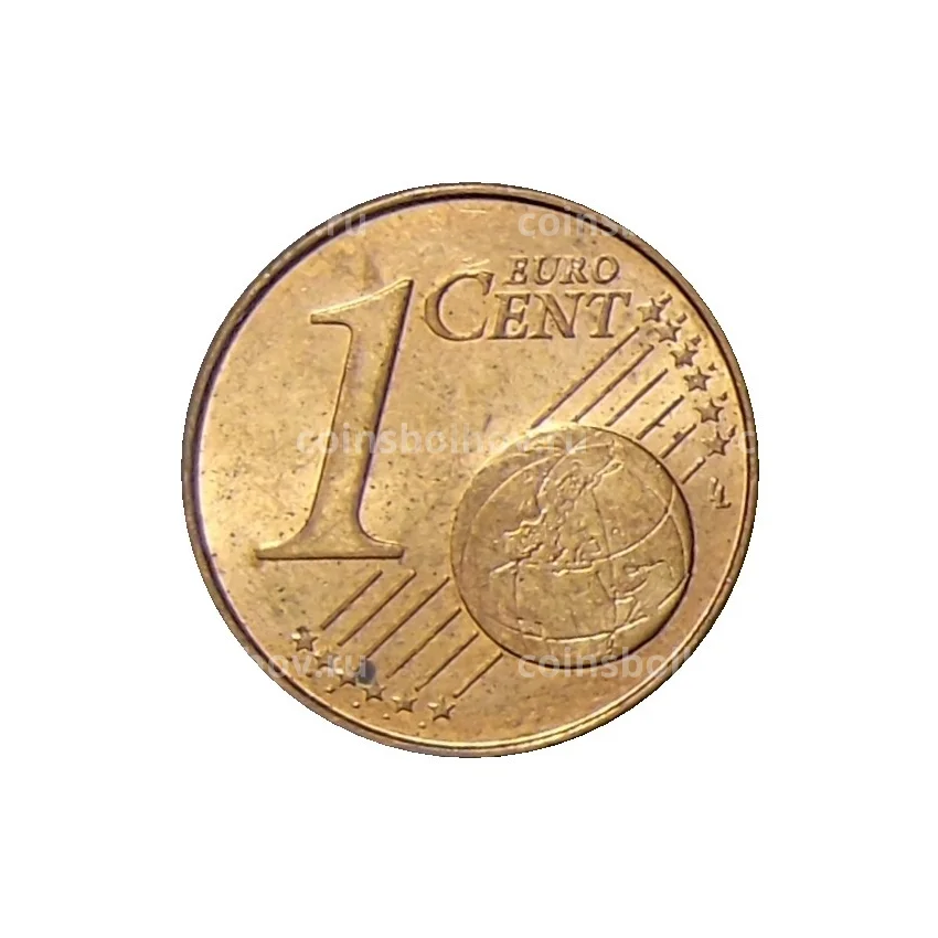 Монета 1 евроцент 2017 года Франция (вид 2)