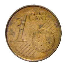 Монета 1 евроцент 2017 года Испания (реверс)