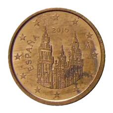 Монета 1 евроцент 2015 года Испания (аверс)