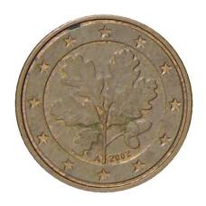 Монета 1 евроцент 2002 года A Германия (аверс)