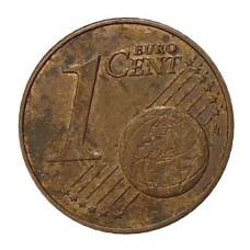 Монета 1 евроцент 2002 года J Германия (реверс)