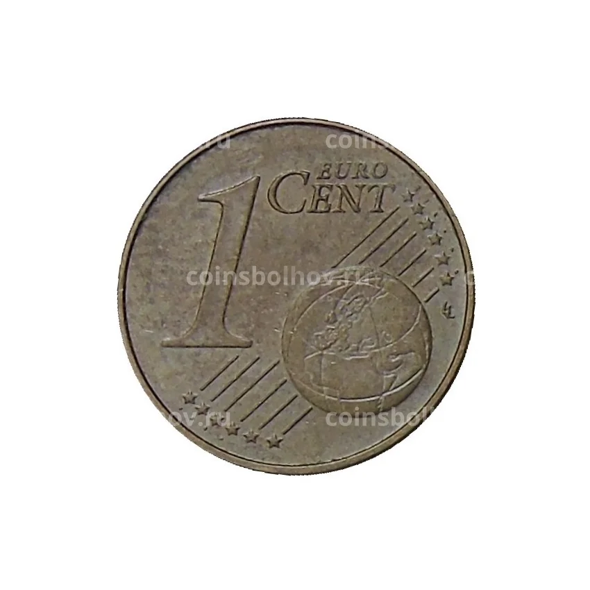 Монета 1 евроцент 2007 года A Германия (вид 2)