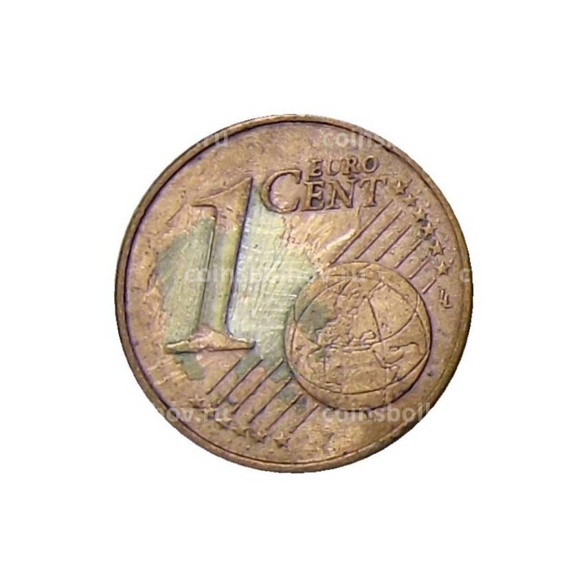 Монета 1 евроцент 1999 года Франция (вид 2)