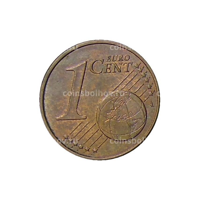 Монета 1 евроцент 2008 года Франция (вид 2)