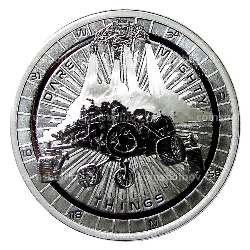 Монета 2 доллара 2021 года Ниуэ — Марсоход Perseverance