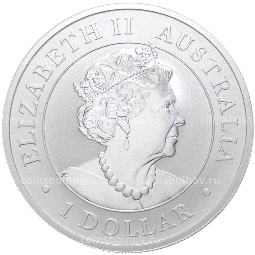 Монета 1 доллар 2022 года Австралия —  Австралийская Коала (вид 2)
