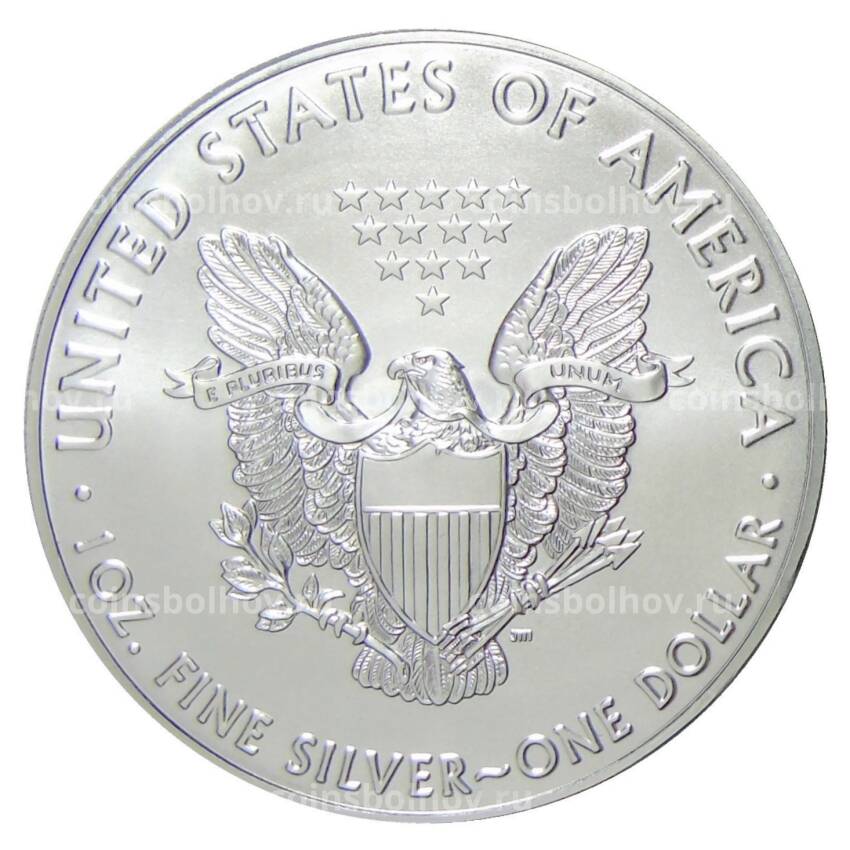 Монета 1 доллар 2018 года США — Шагающая свобода (вид 2)