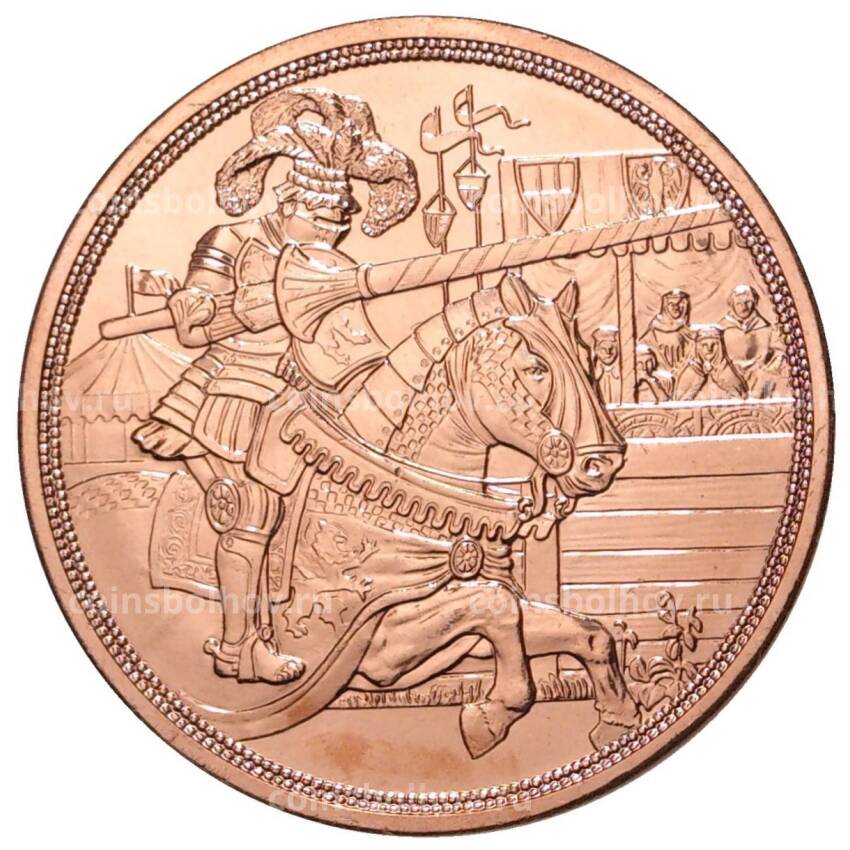 Монета 10 евро 2019 года Австрия —  Рыцарские истории — Рыцарство