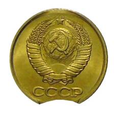 Монета 1 копейка 1982 года — Брак выкус (реверс)