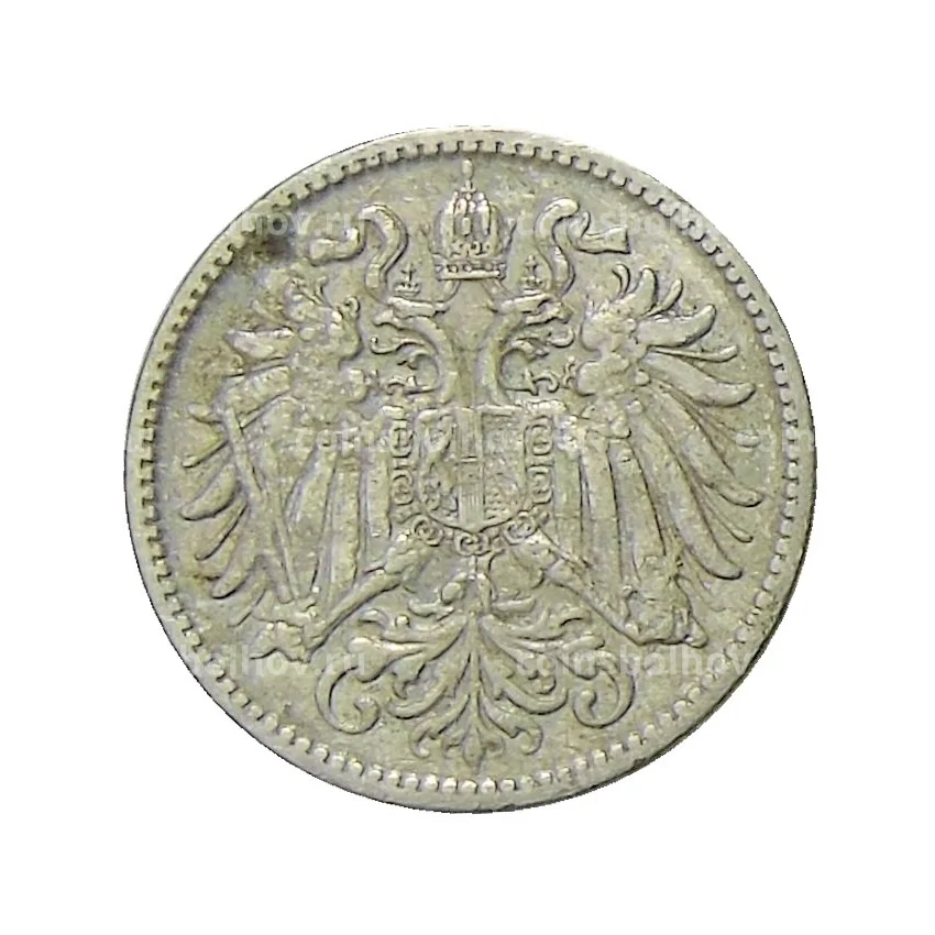 Монета 10 геллеров 1909 года Австрия (вид 2)