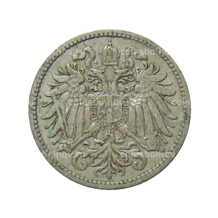 Монета 10 геллеров 1895 года Австрия (вид 2)