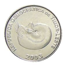 Монета 1 сентаво 2003 года Восточный Тимор (аверс)