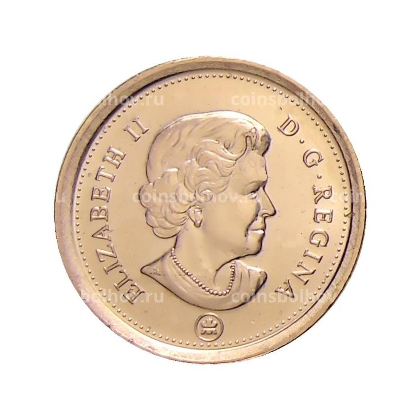 Монета 1 цент 2012 года Канада (вид 2)